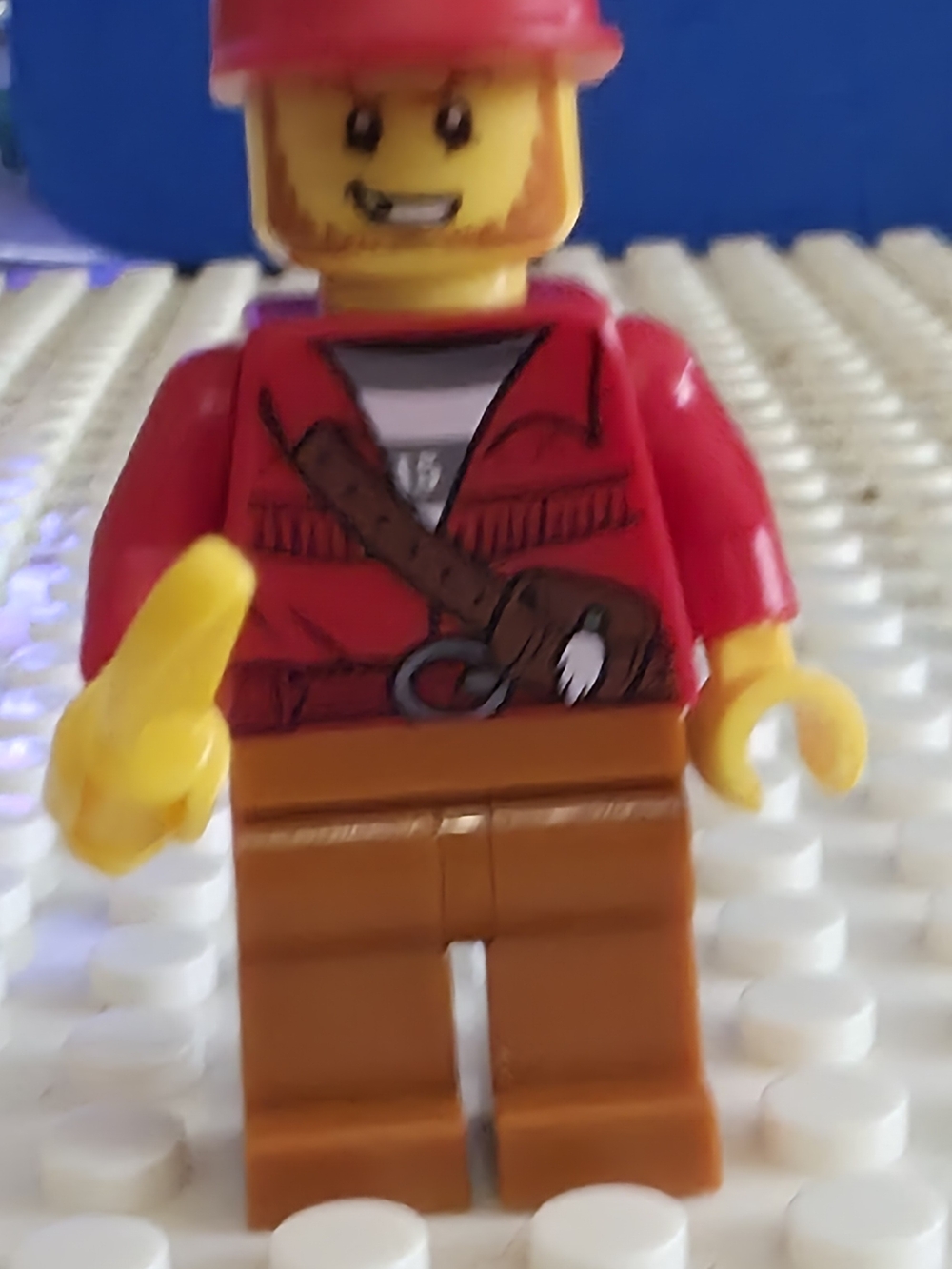 lego Minifigure City Mountain Police Crook Cty0831
